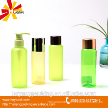 Cosmetic PET 120ml plastic bottle